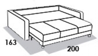 Диван «Голливуд», фабрика 8 Марта